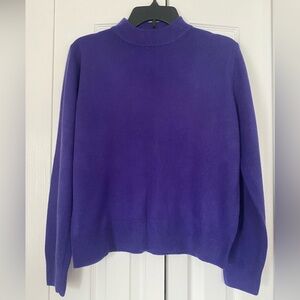 Vintage Sag Harbor Mock Neck Pullover Sweater. Size P-XL
Beautiful Purple!